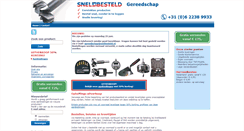 Desktop Screenshot of gereedschap.snelbesteld.nl